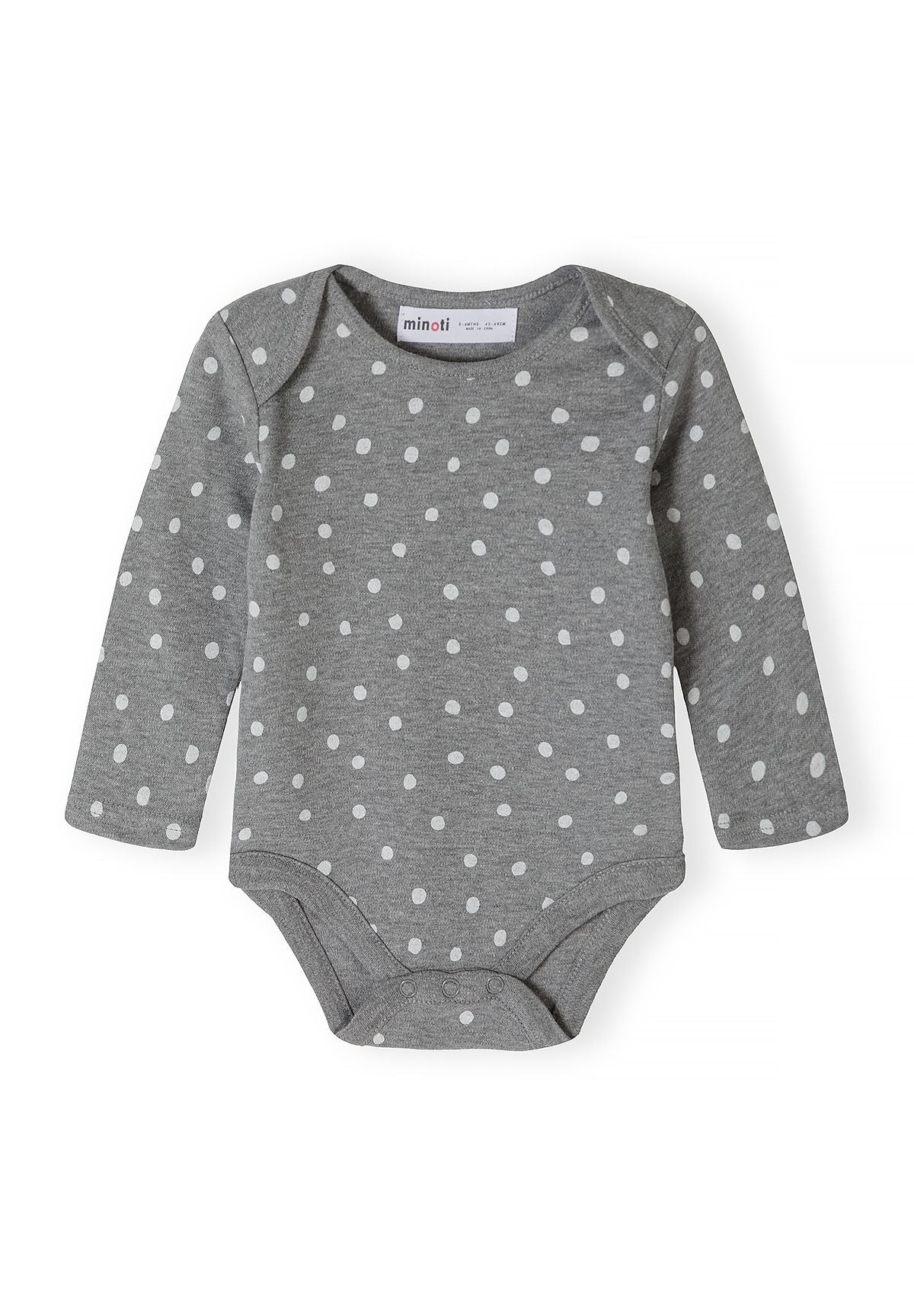 Baby vest long sleeve 7-pack multicolour – Minoti 31BABYPACK10, 7