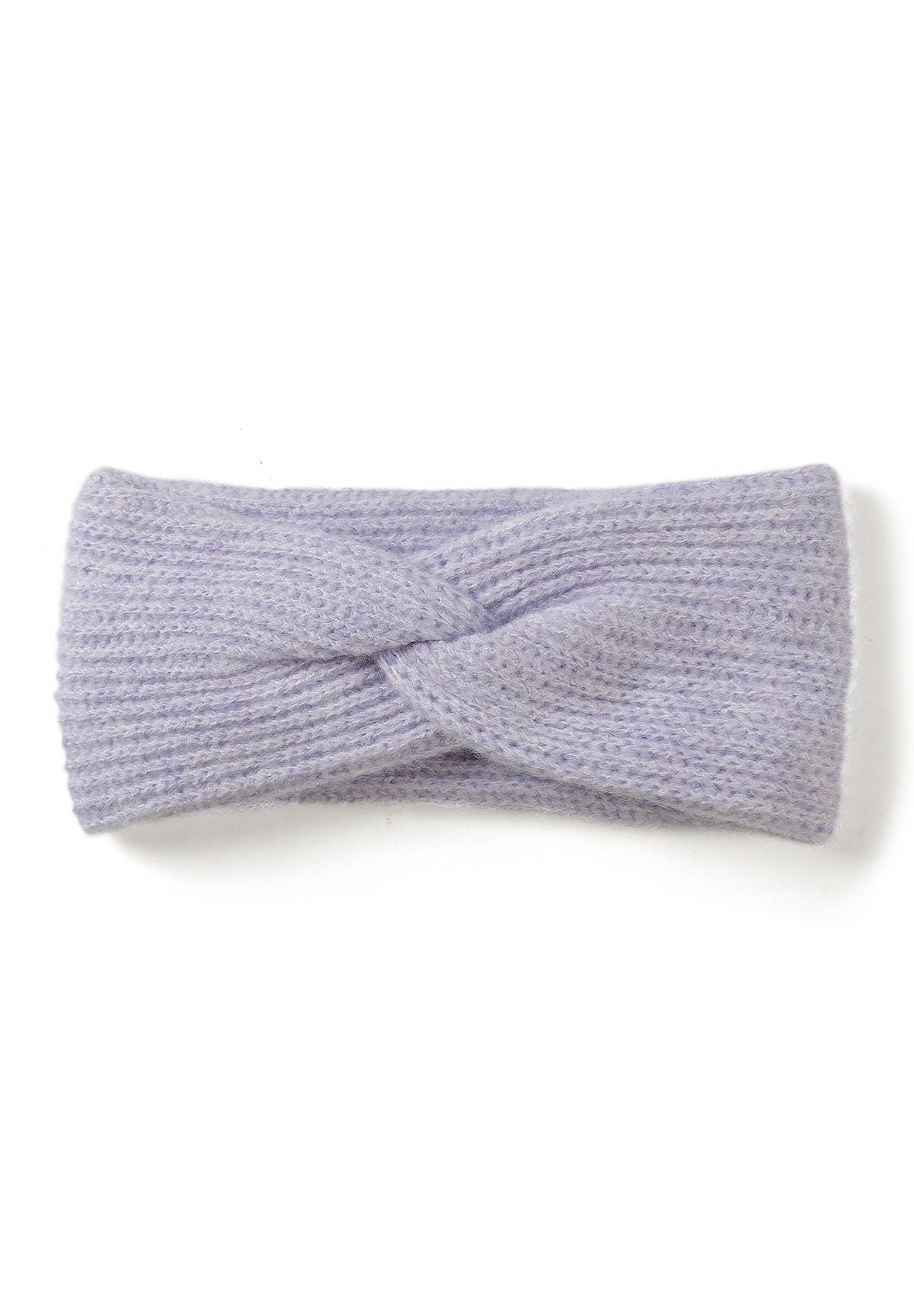 Bandeaux pour filles lilas et blancs à nouer sur le devant (lot de 2), bandeau lilas.