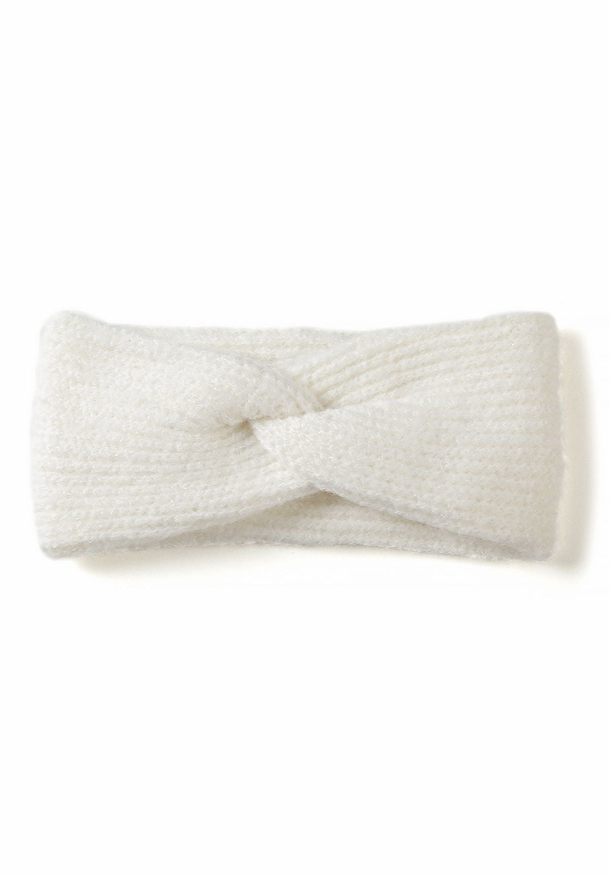 Bandeaux pour filles lilas et blancs à nouer sur le devant (lot de 2), bandeau blanc.
