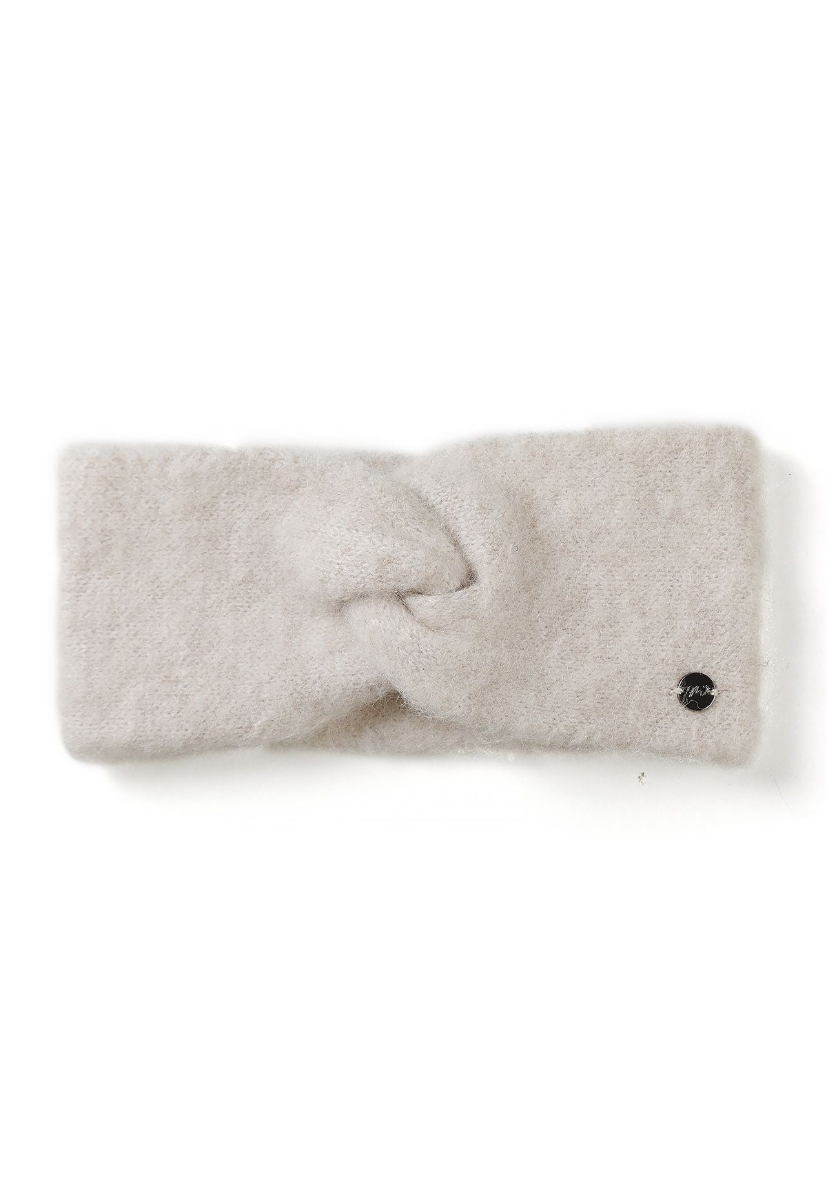 Bandeaux tricotés pour filles, noirs, crème et gris (lot de 3), bandeau crème.
