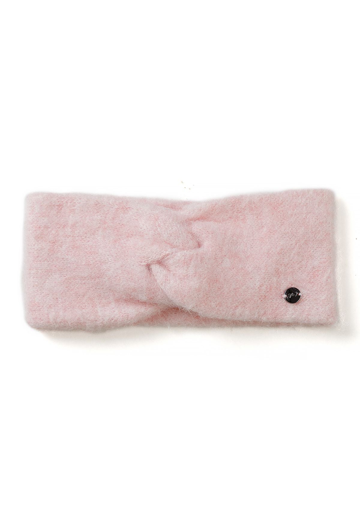 Bandeaux pour filles gris, lilas et rose à nouer sur le devant (lot de 3), bandeau rose.