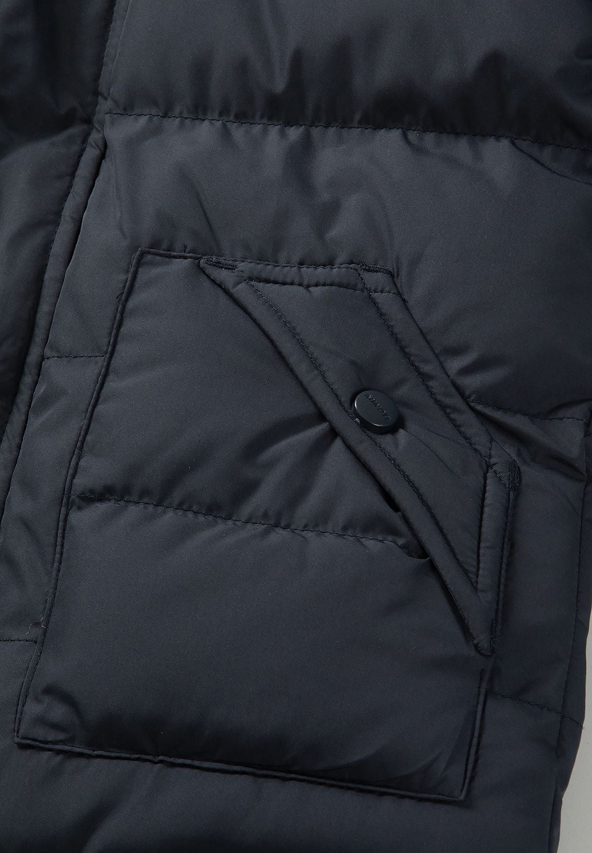 Boys' navy parka jacket with detachable faux fur hood – Minoti 33COAT282, 8