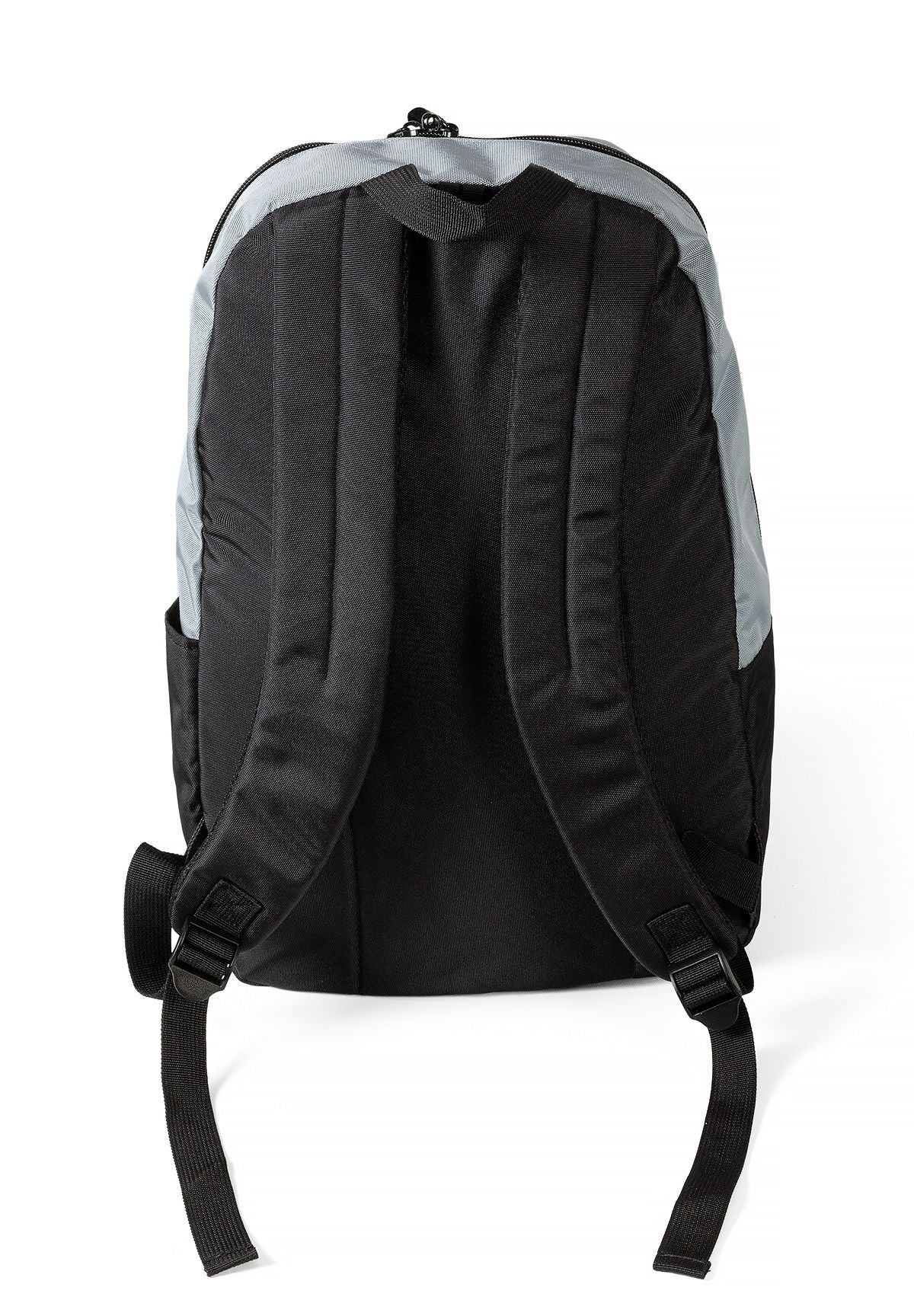 Boys' grey backpack with a contrast zip and two compartments – Minoti 33BAG254, 3