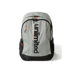 Backpack with mesh side pockets