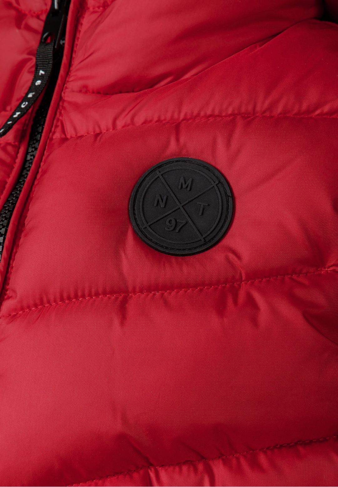 Boys' red padded gilet with a hood and zipped pockets – Minoti 33GILET500, 8