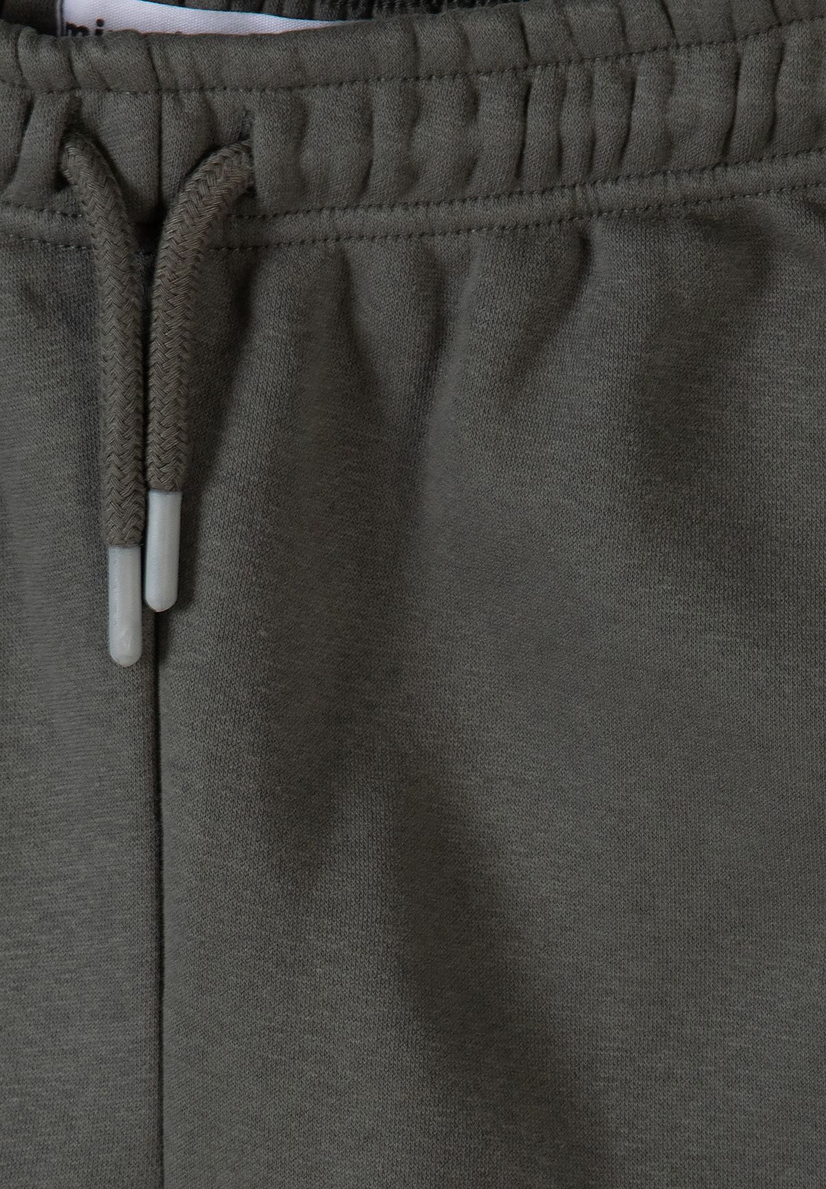 Boys' khaki tracksuit, zip-through hoodie and joggers – Minoti 33FLEECE293, 8