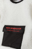 Bluza z misia na polarze z kontrastową kieszenią