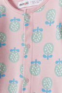 Girls pink 4-pack sleepsuit