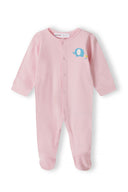 Girls pink 4-pack sleepsuit