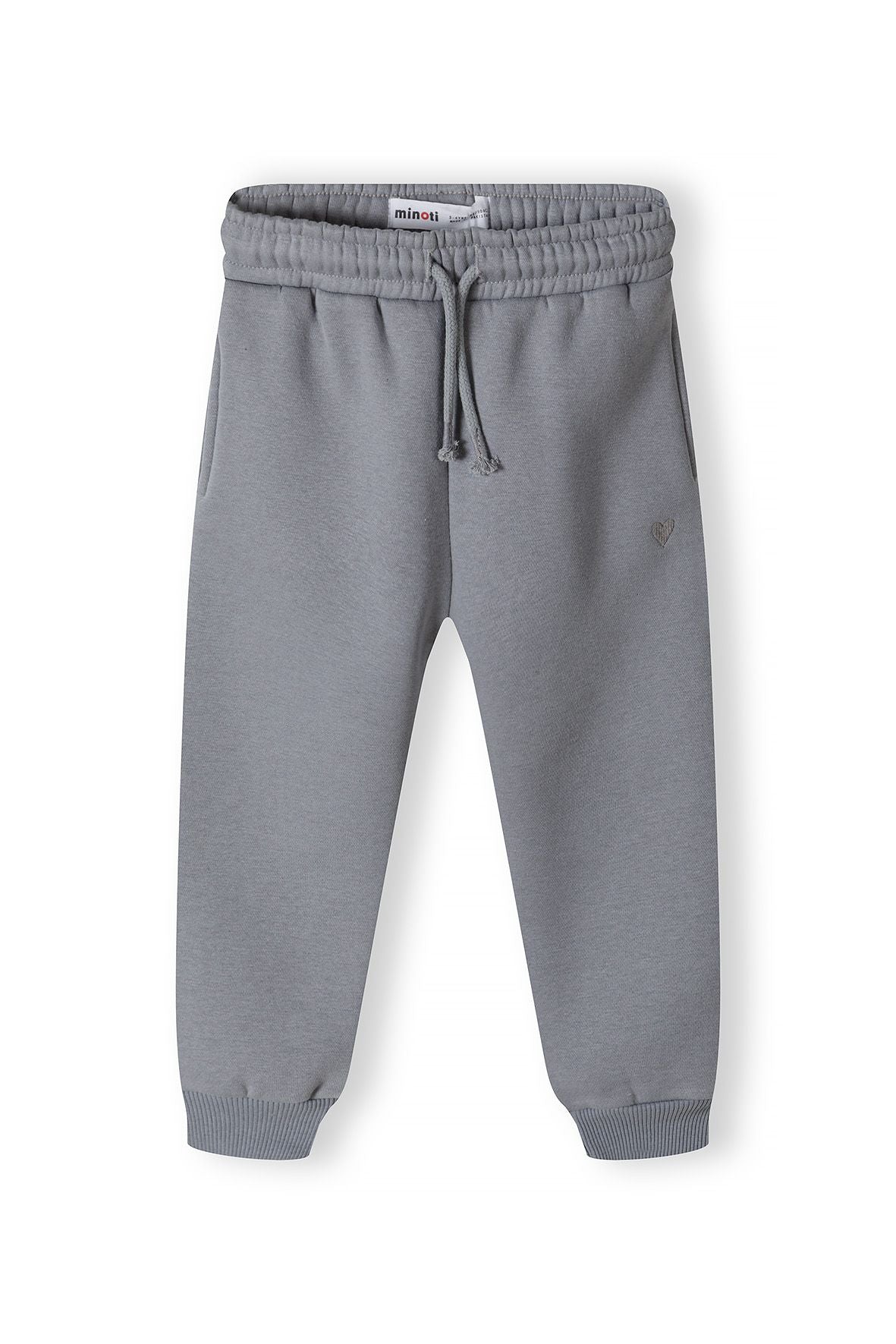 Fleece Joggers, Grey, Elasticated Waist - 2