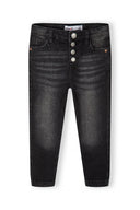 Girls black Girls skinny fit denim jean