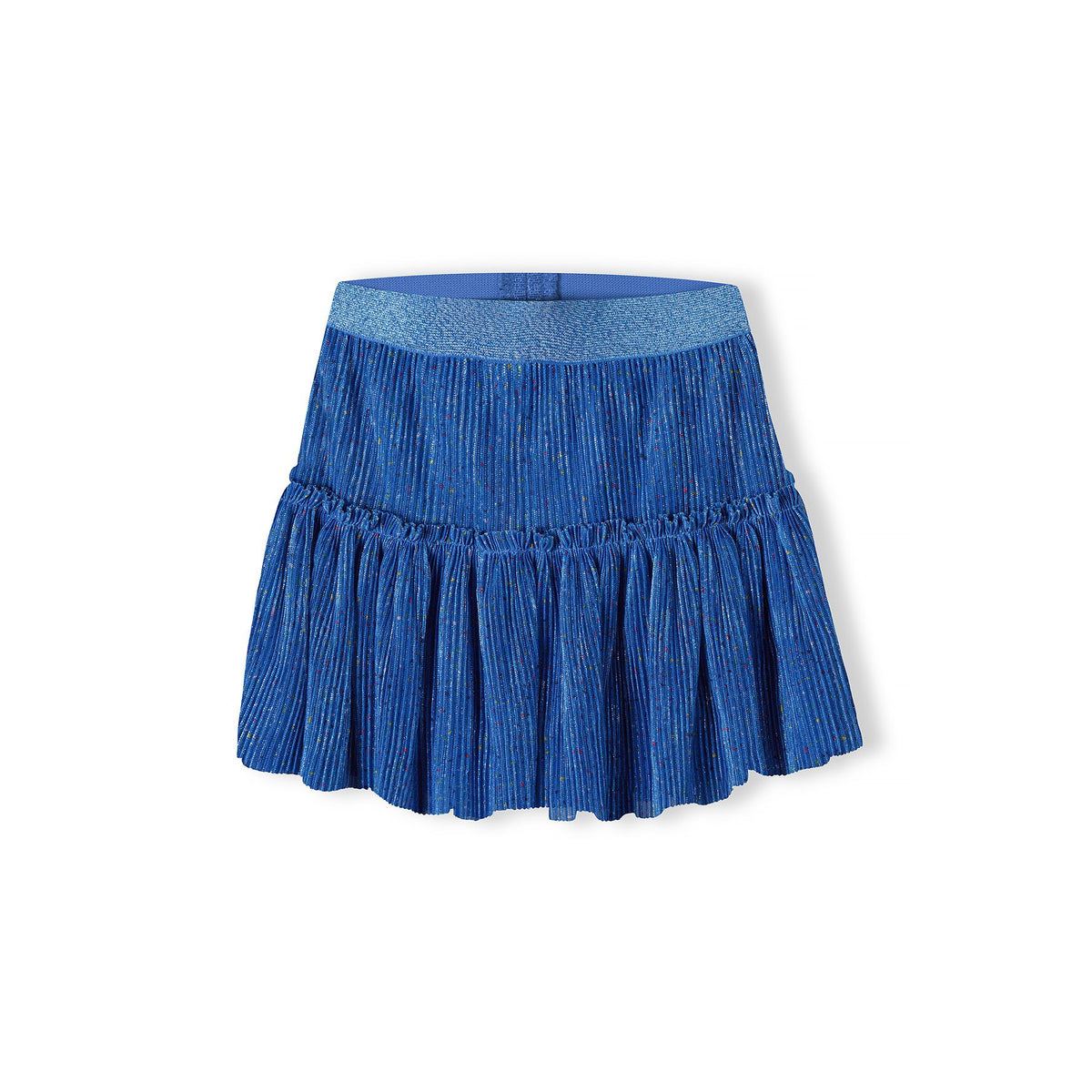 Girls' pleated skirt in blue — complete product view for square Shop card