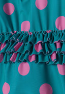 Kombinezon z filtrem UV z falbankami