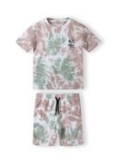 Komplet t-shirt i szorty dresowe