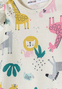 2 pack rampersów z falbankami