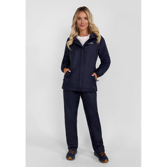 Women's packaway overtrousers in navy