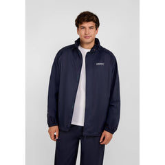 Men's packaway hooded jacket in navy