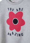 Bluza dresowa z nadrukiem