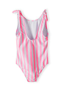 Girls light pink girls one piece swimsuit