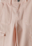 Bojówki z szeroką nogawką i kieszeniami