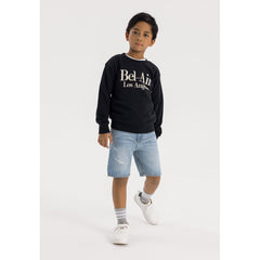Boys' sweatshirt in black