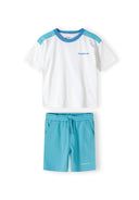 Komplet t-shirt i szorty dresowe