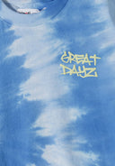 Komplet t-shirt tie dye i szorty dresowe