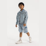 light-blue denim