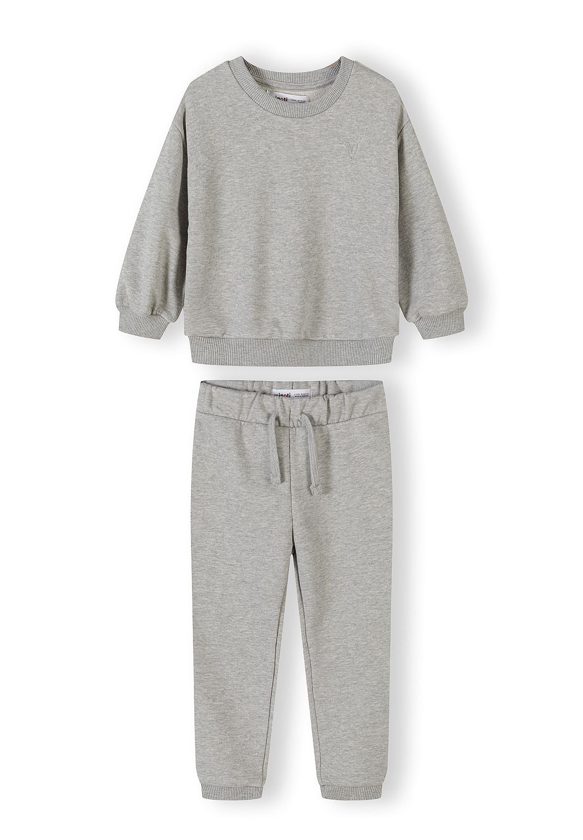 Tracksuit 2-Pack Sweatshirt Joggers Grey Pink - 4