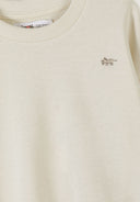 Jungen Trainingsanzug 2er-Pack Sweatshirt und Jogginghose Creme und Beige 3 Monate - 7 Jahre