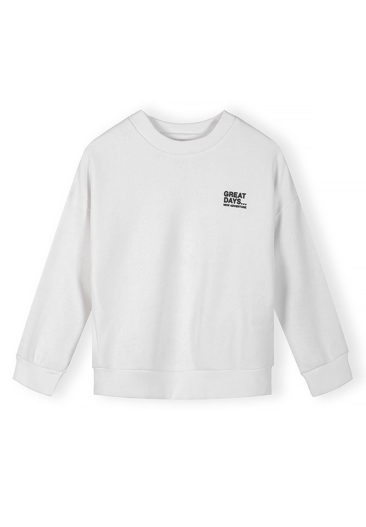 Sweatshirts 2-Pack, Great Days Print, Green White - 3