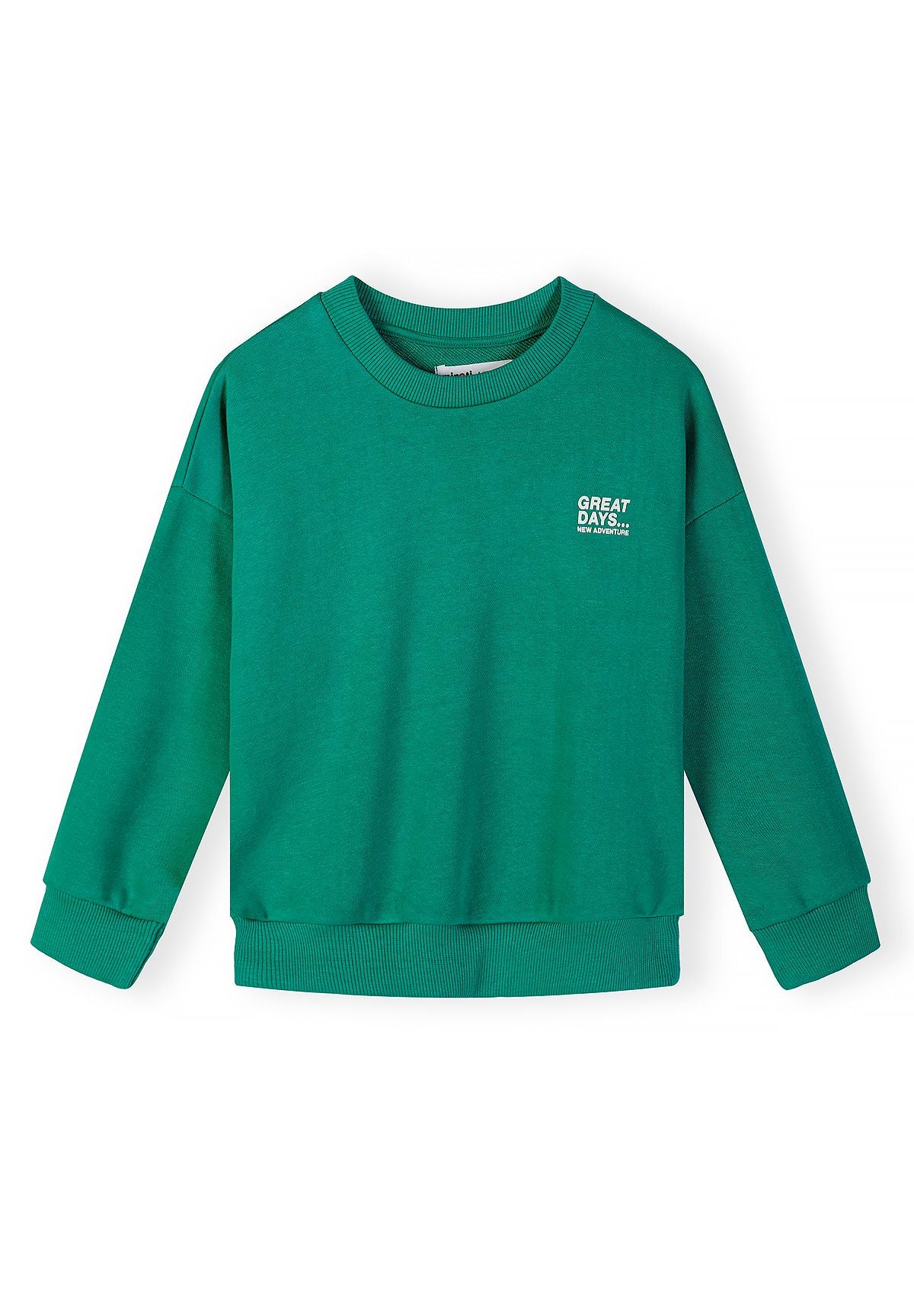 Sweatshirts 2-Pack, Great Days Print, Green White - 5