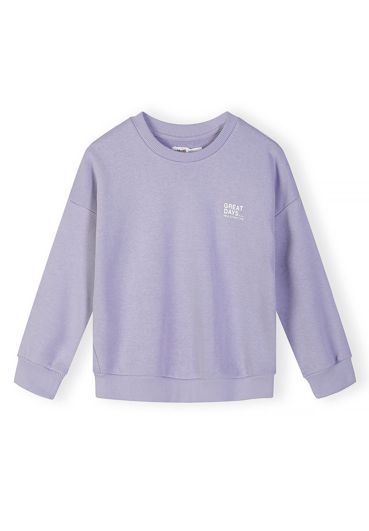 Sweatshirts 2-Pack Chest Print, Lilac Grey - 3