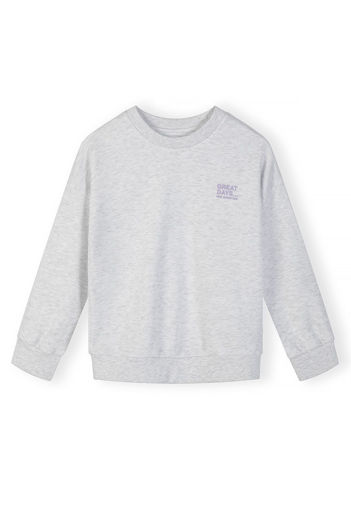 Sweatshirts 2-Pack Chest Print, Lilac Grey - 5