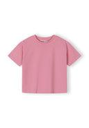 Girls 5-pack ribbed t-shirts pink petrol blue 3-15 years