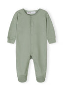 Boys long sleeve sleepsuit blue navy breathable cotton 0-24 months
