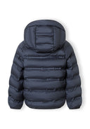 Boys navy blue lightweight hooded jacket 3-15 years