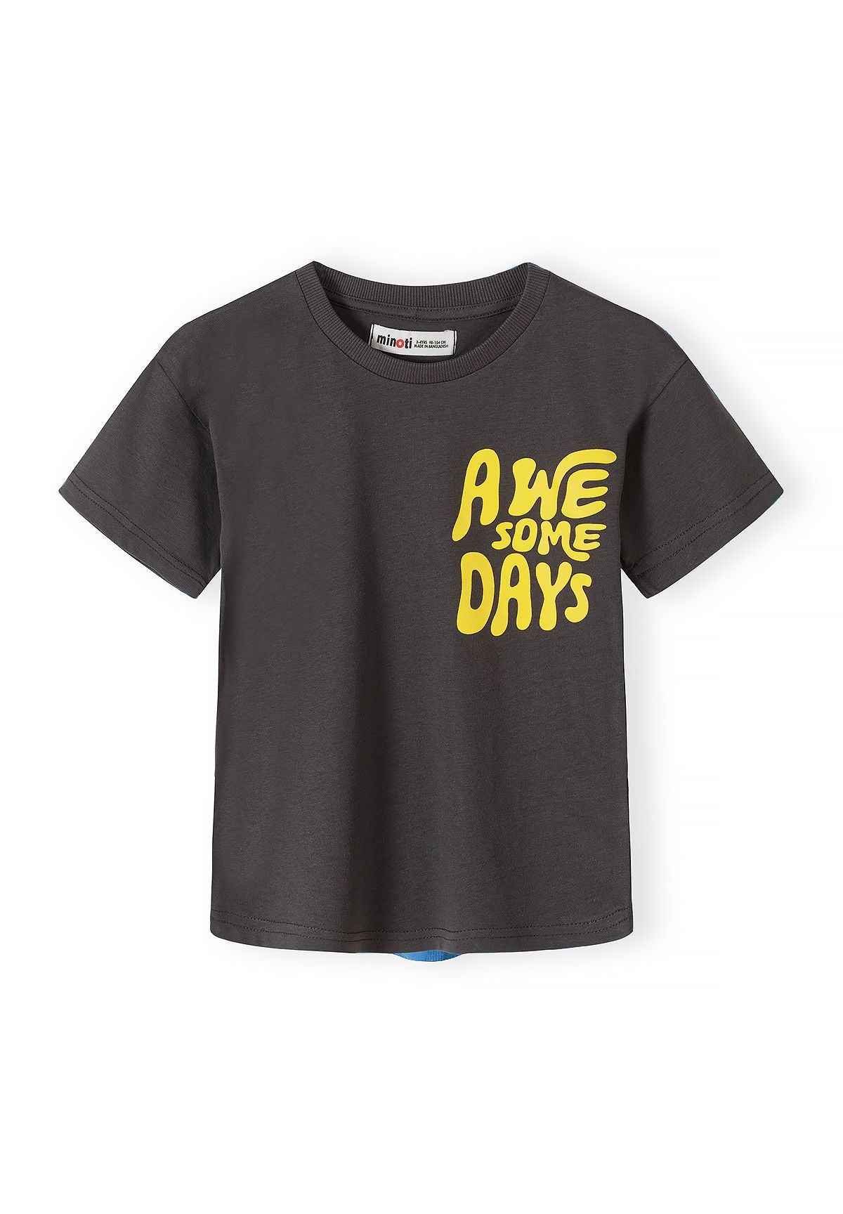 T-Shirts 5-Pack, Dinosaur Print, Mixed Colours - 5