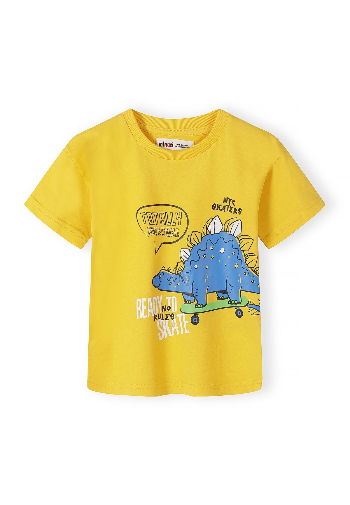 T-Shirts 5-Pack, Dinosaur Print, Mixed Colours - 3