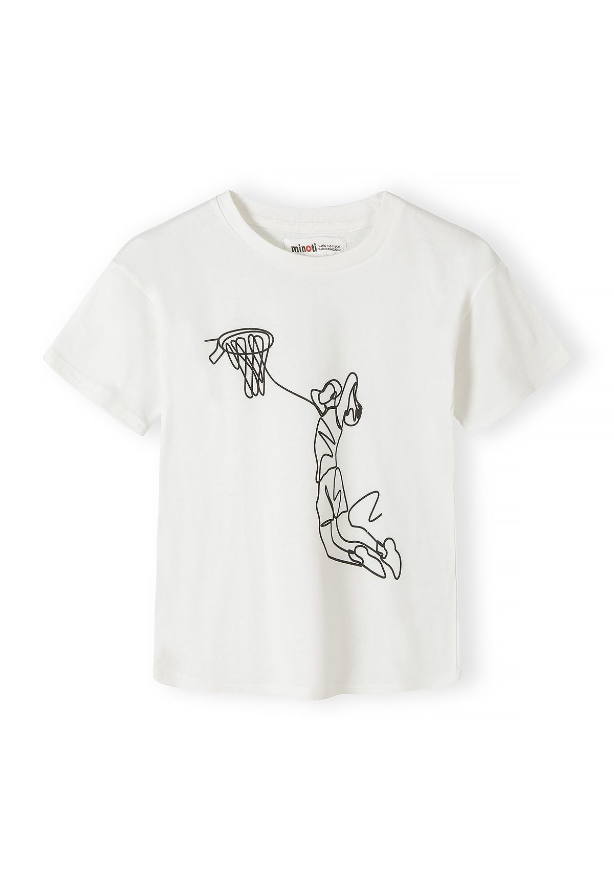 Basketball T-Shirts 5-Pack, Multi, Cotton - 6
