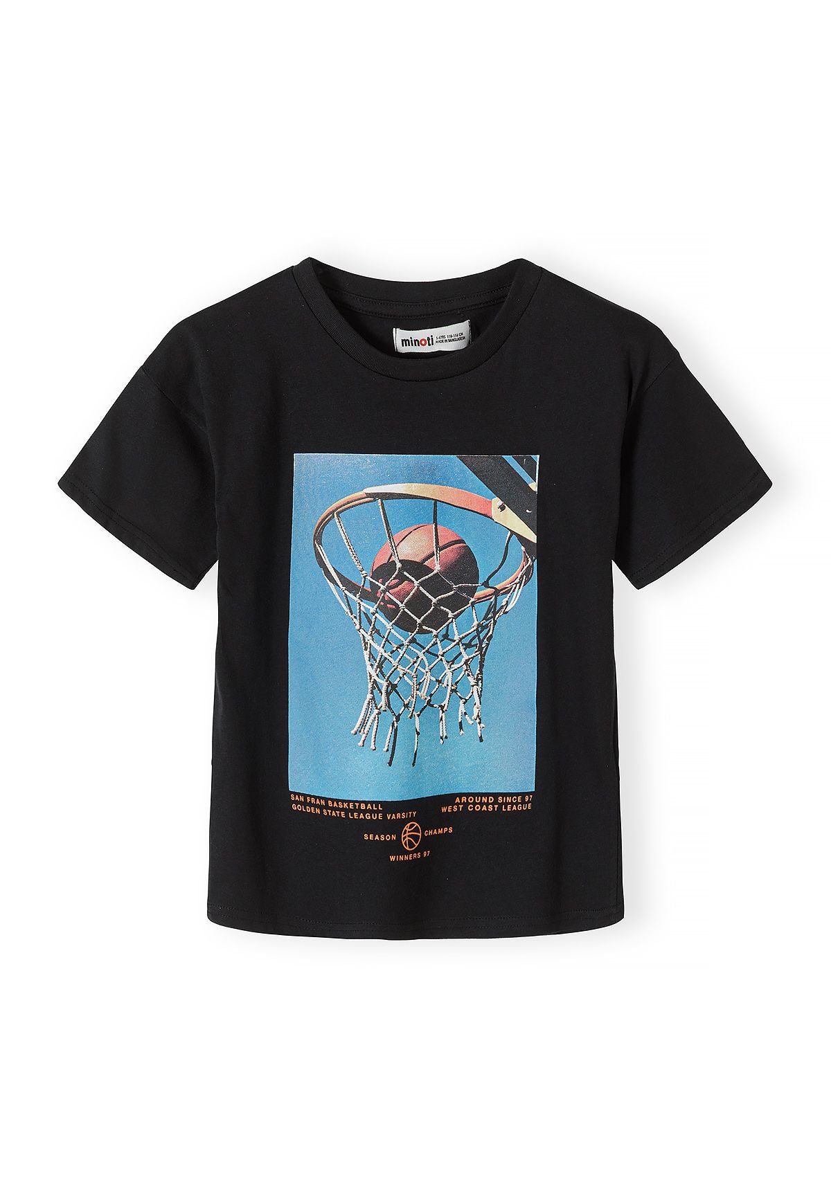 Basketball T-Shirts 5-Pack, Multi, Cotton - 7