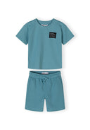 Boys Teal T-Shirt and Shorts Set 3 to 15 Years