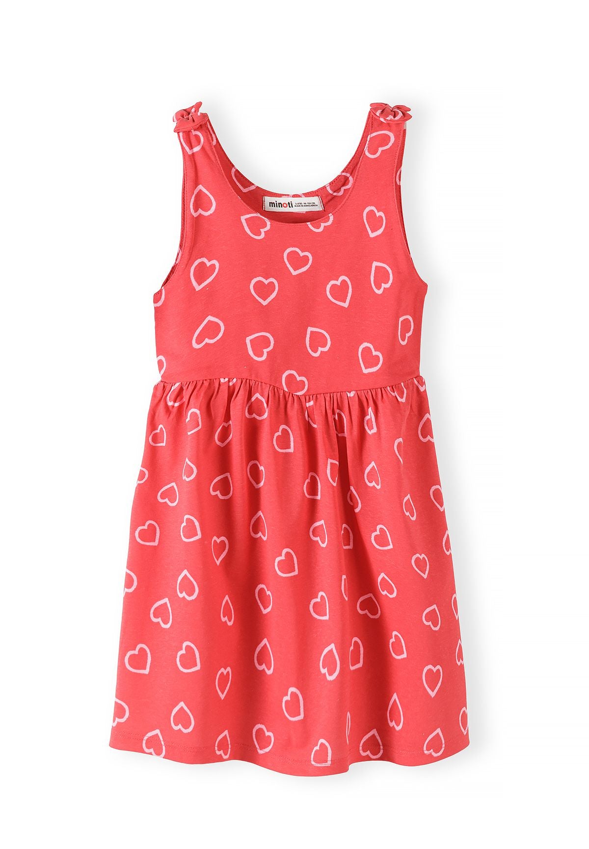 Sleeveless Dresses 3-Pack, Stripe Heart Print - 4
