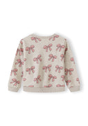 Mädchen Sweatshirt 2er-Pack Hasen- und Schleifen-Print Pink und Beige 3m-7j