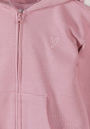 Girls hoodie 2-pack zip pink and blue 3m-7 years
