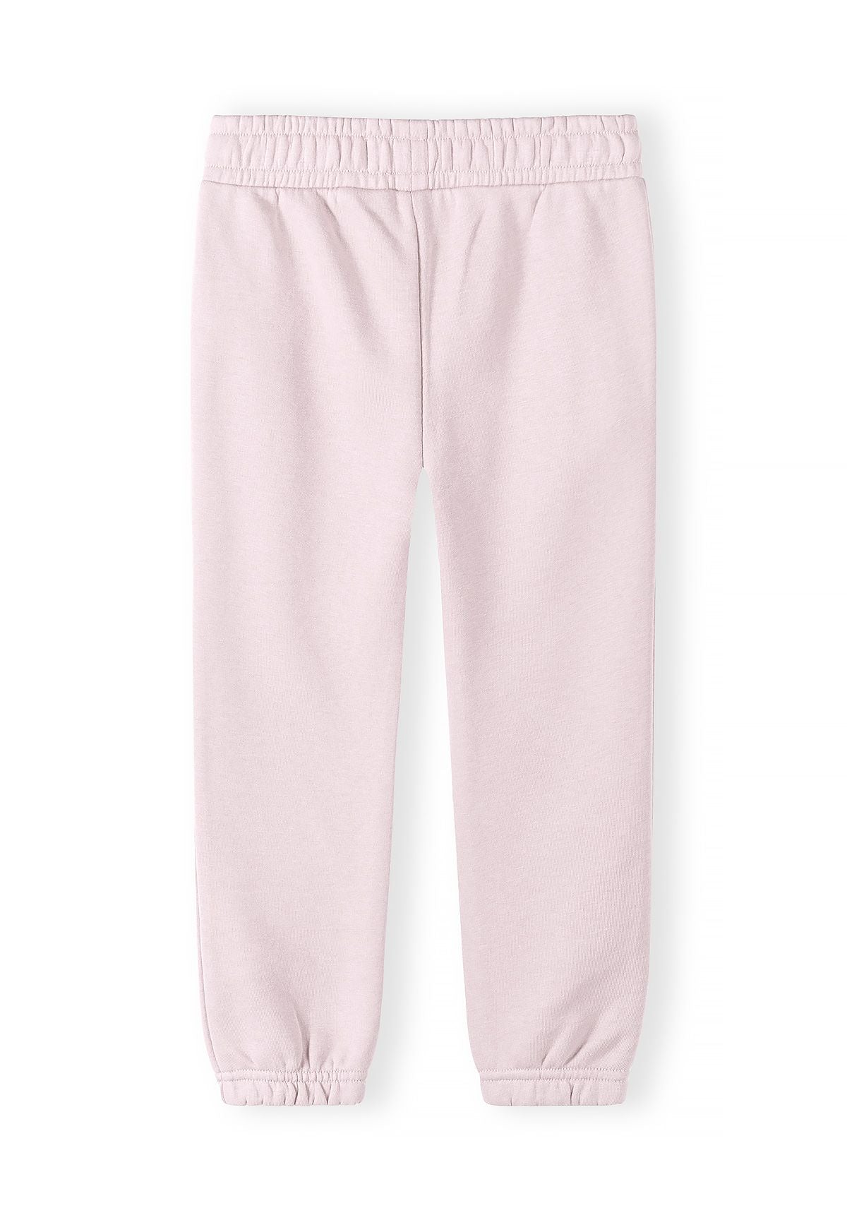 Grey marl, light pink and navy joggers, pink back.