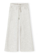 Girls wide leg joggers mottled grey 7-15 years