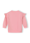 Mädchen Jogginganzug aus rosa Baumwollmischung mit verstellbarem Bund 9 Monate bis 7 Jahre