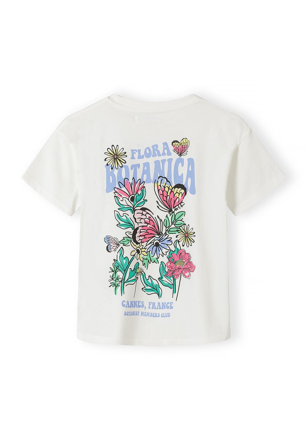 T-Shirt & Leggings 2-Pack, Botanical Print, Cream Black Blue - 4