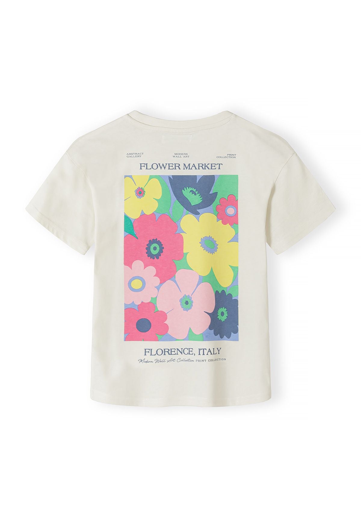 T-Shirt & Leggings 2-Pack, Botanical Print, Cream Black Blue - 7